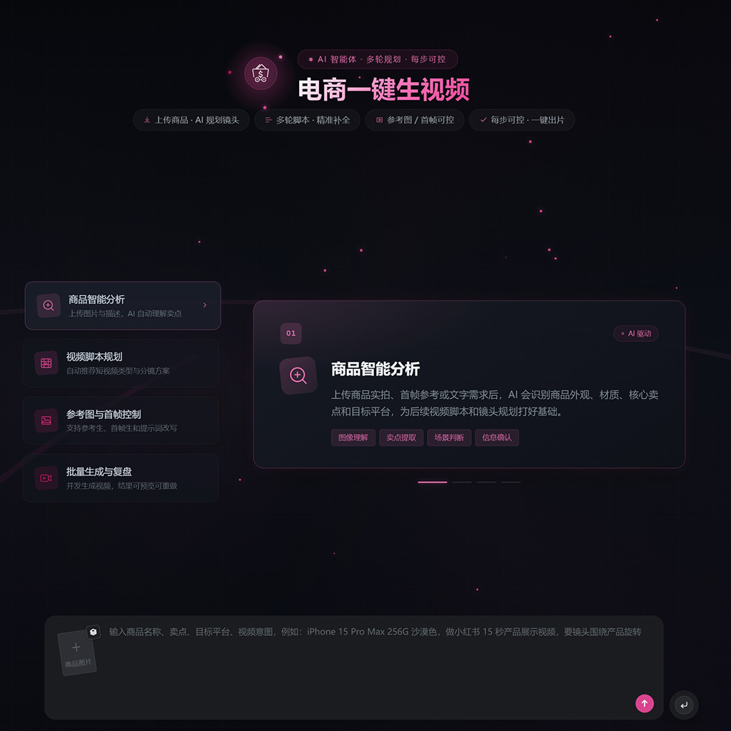 电商商业海报智能色彩精调案